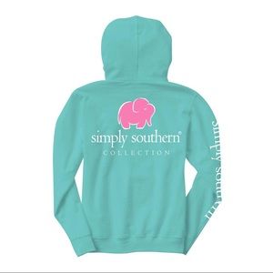 simply southern hooded long sleeve
